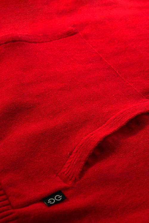 Love Language Pre-washed Knit Hoodie