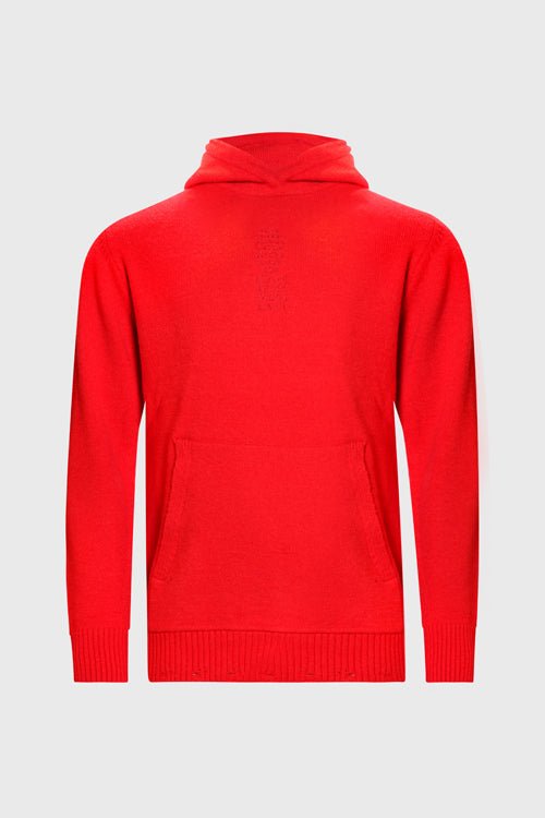 Love Language Pre-washed Knit Hoodie