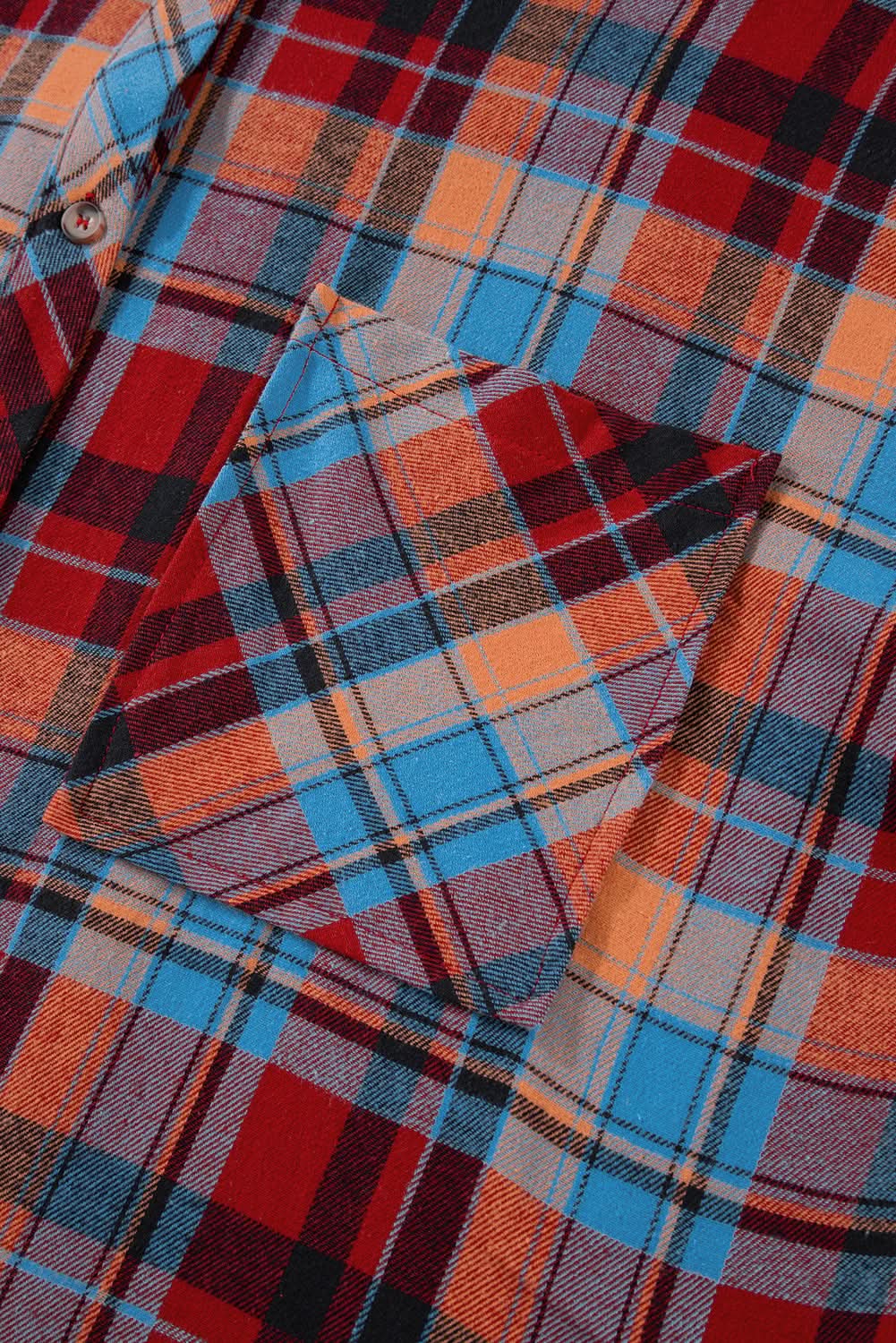 Women's Plaid Button-Up Shirt - Plus Size Western - Fall Fashion