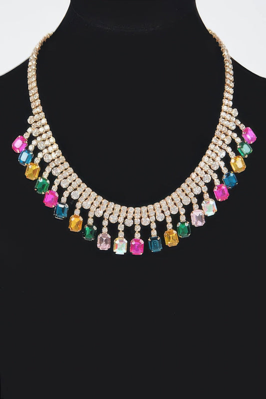 Rhinestone Choker Necklace | Glamorous BYMANYC ® New York