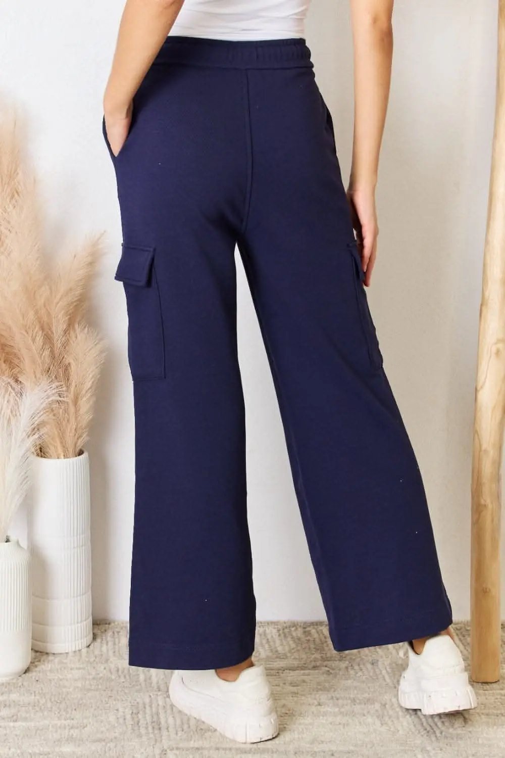 Trendsi Risen relaxed cargo wide leg pants