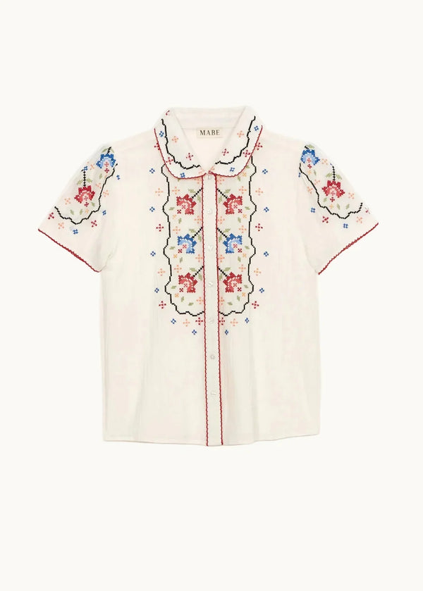 M.A.B.E Ruby Short Sleeve Top