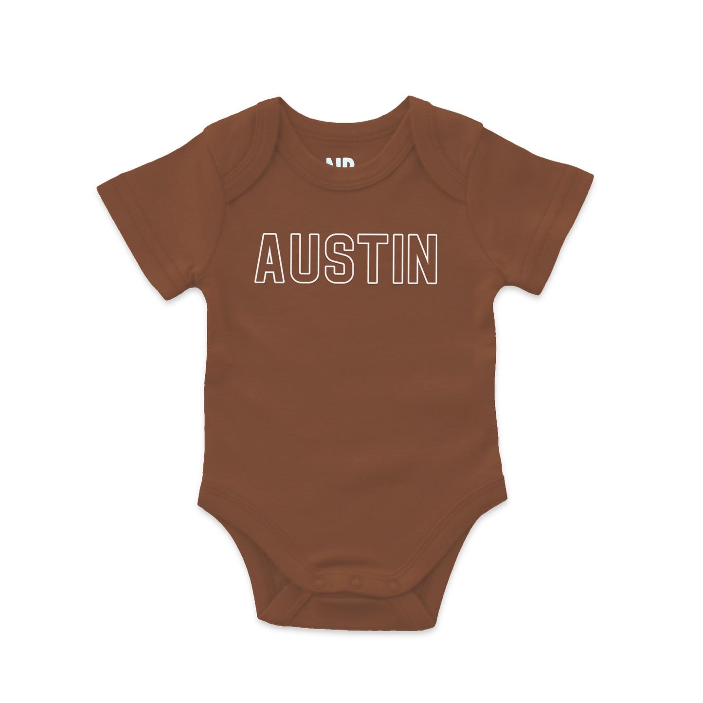 Austin Outline Onesie