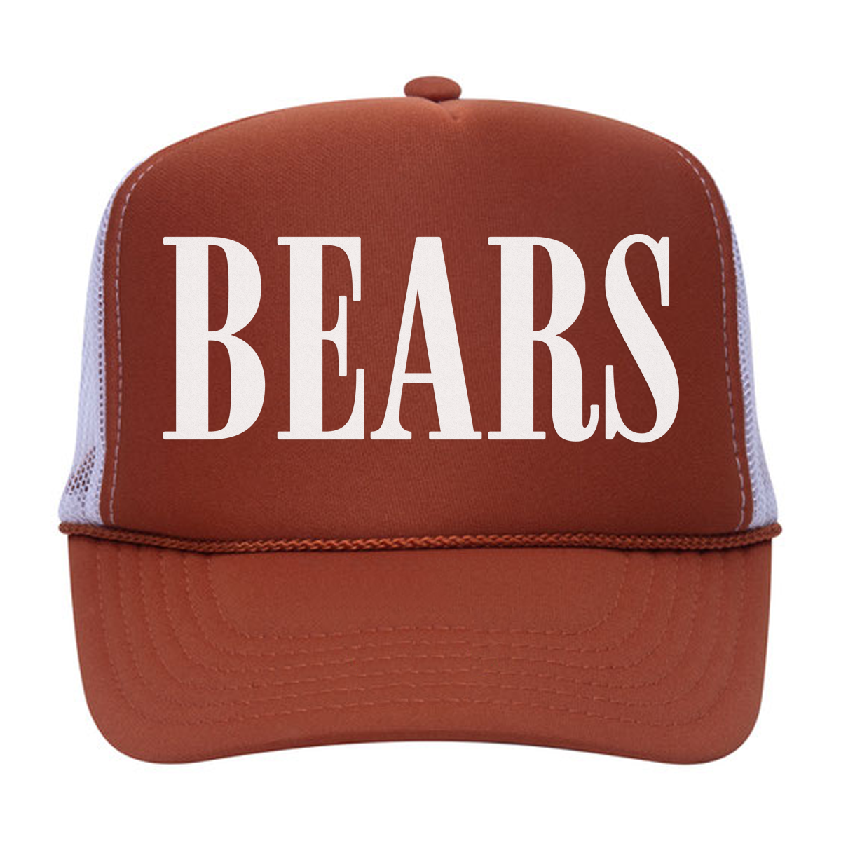 Bears Western Foam Snapback