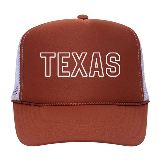 Texas Outline Foam Snapback