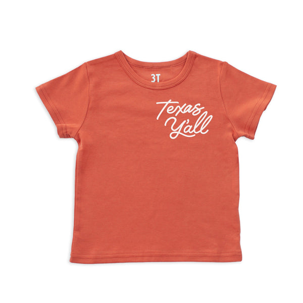 Texas Y'all Kids Tee