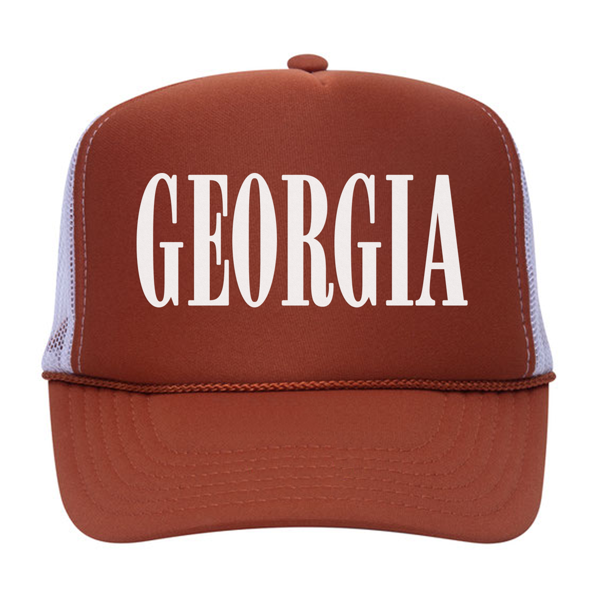 Georgia Western Foam Snapback