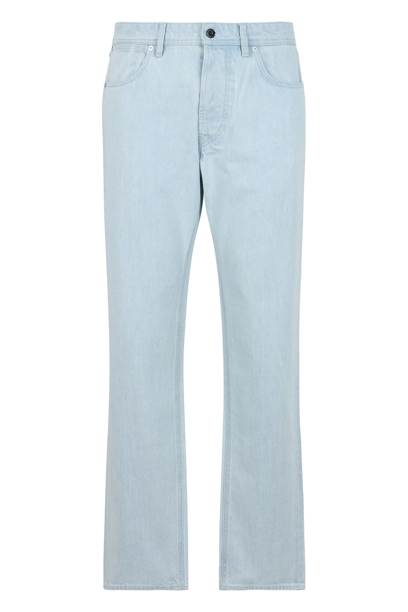 Jeans Straight Leg Light Blue