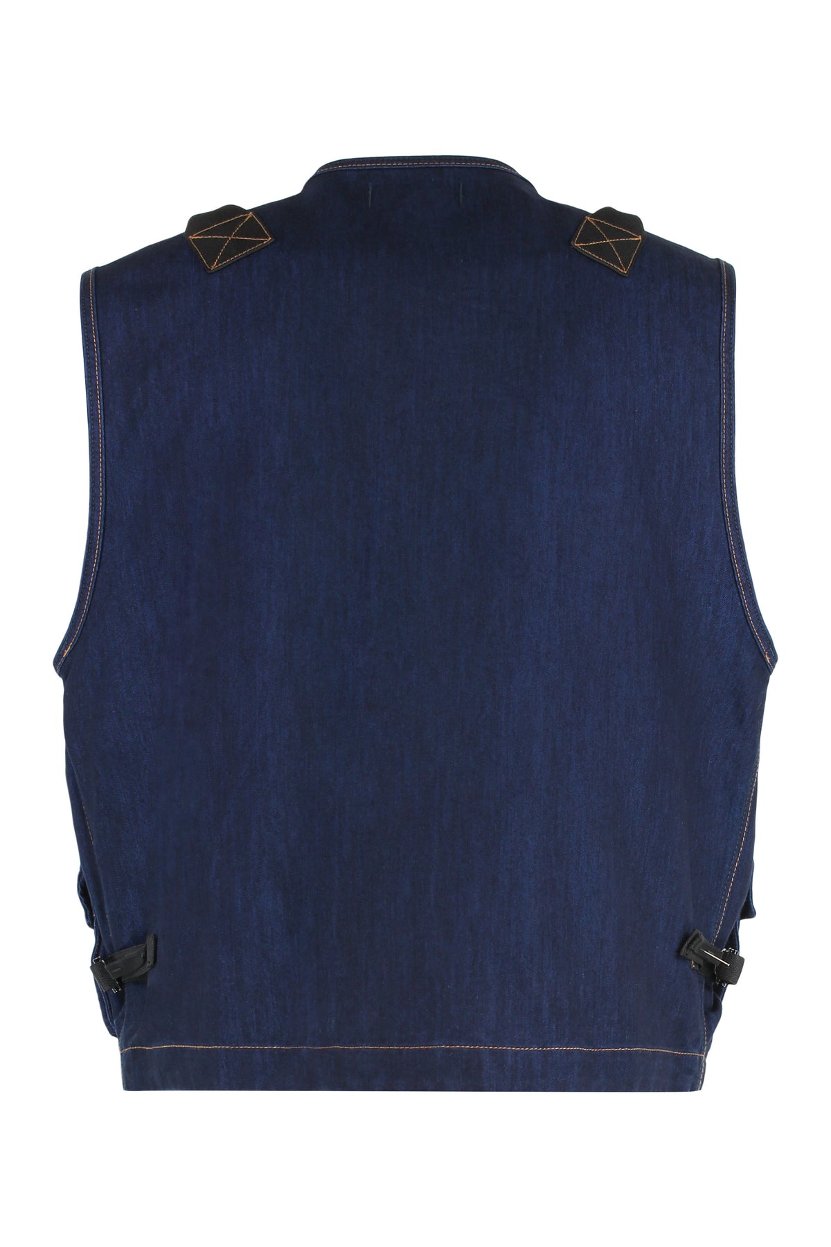 Stone Island Utility Gilet in Denim, view 2