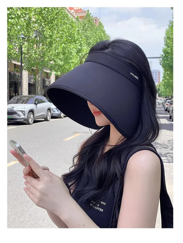 Sexikinis Swim Wide Brim Sun Visor Women's Summer Hat - UV Protection