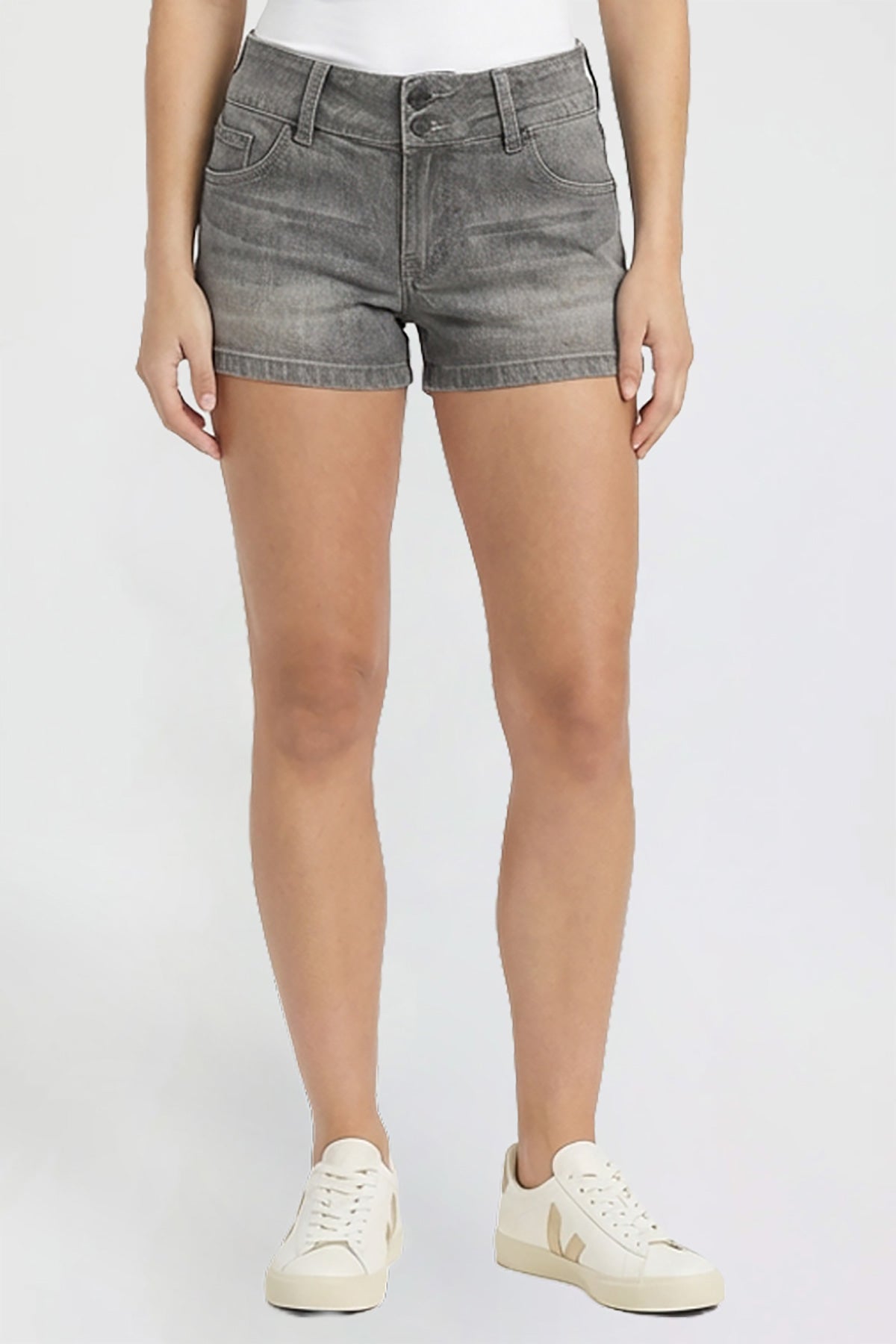 Women's Low Rise 90's Flap Pockets Shorts