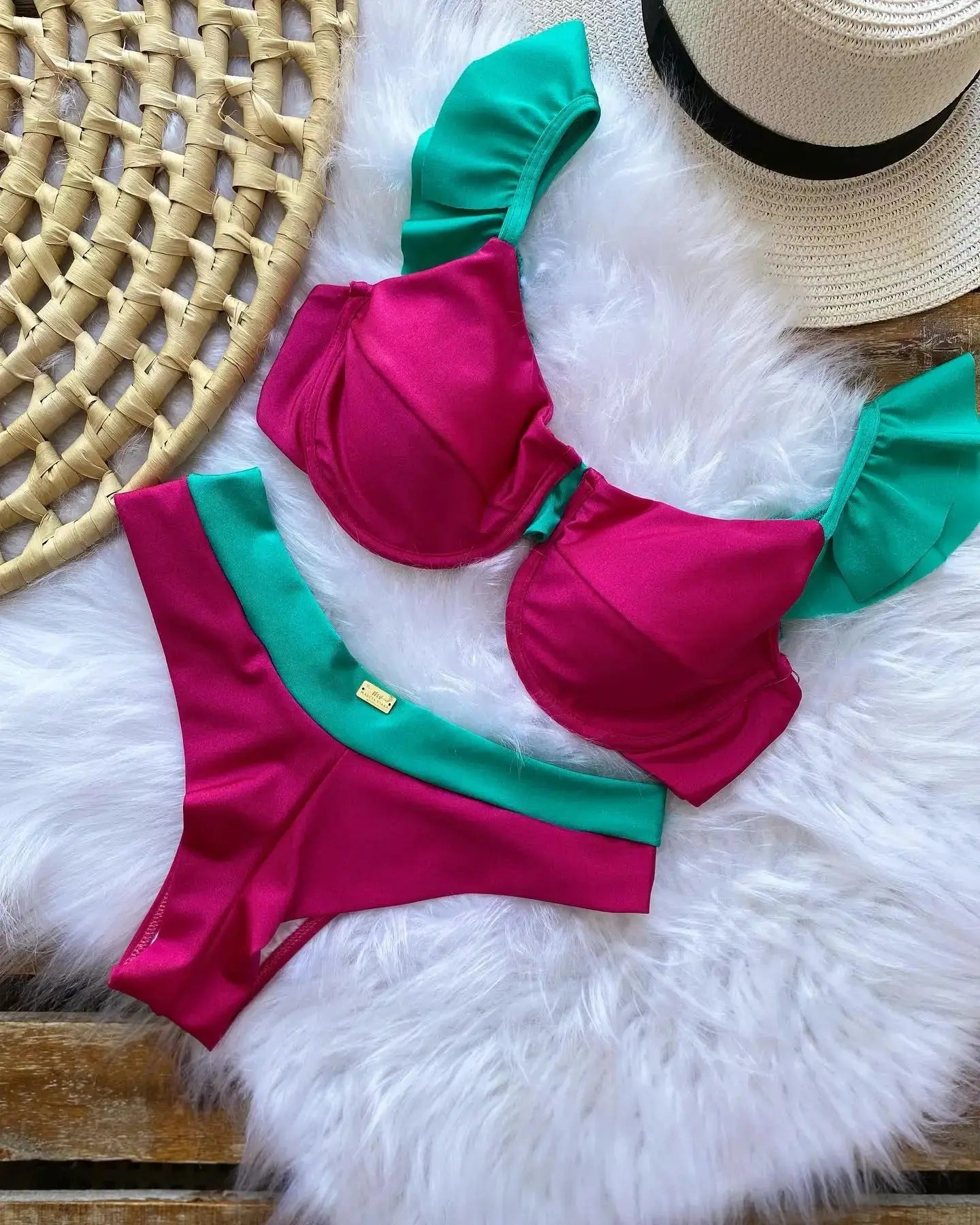 Women's Two Piece Swimsuit - Figure Flattering - Marcia