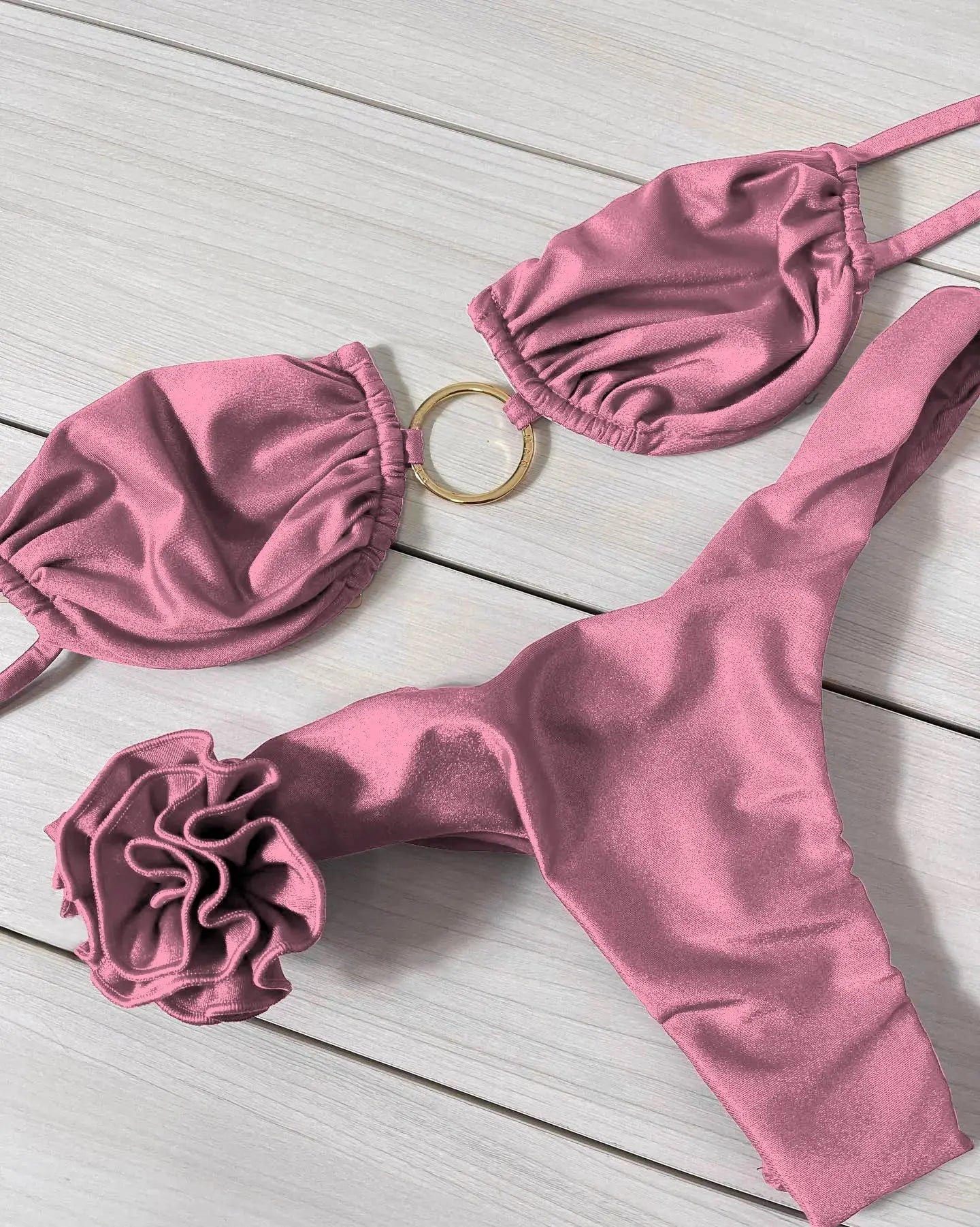 Sexikinis Swim Saria Two-Piece Women's Swimsuit Trendy Beach Style, Premium Quality