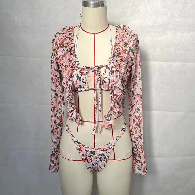 Sexikinis Swim Premium Shannon Three Piece Swimsuit for Stylish Beach Days - Premium Quality General | Fast Shipping & Returns