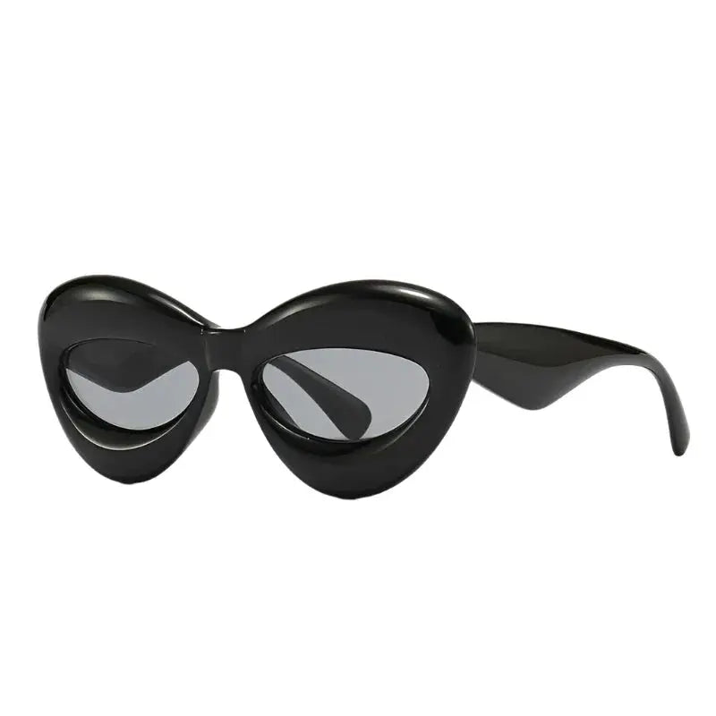 Sunglasses - UV Protection - Plush Cat Eye Fashion Shades