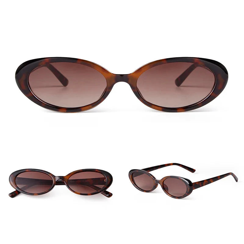 Daring Vintage Oval Sunglasses