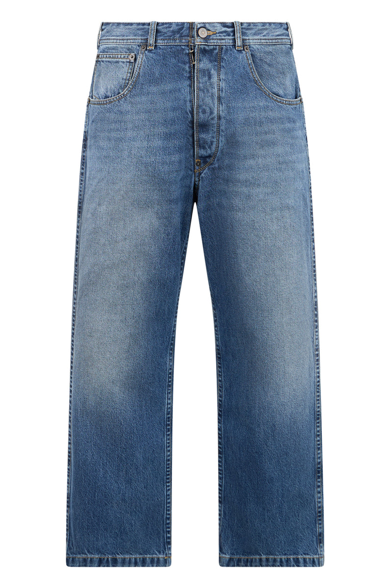 Straight Jeans Medium Blue