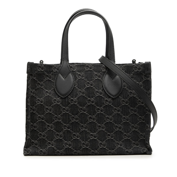Tote Bag Ophidia GG Denim (Pre-Owned)