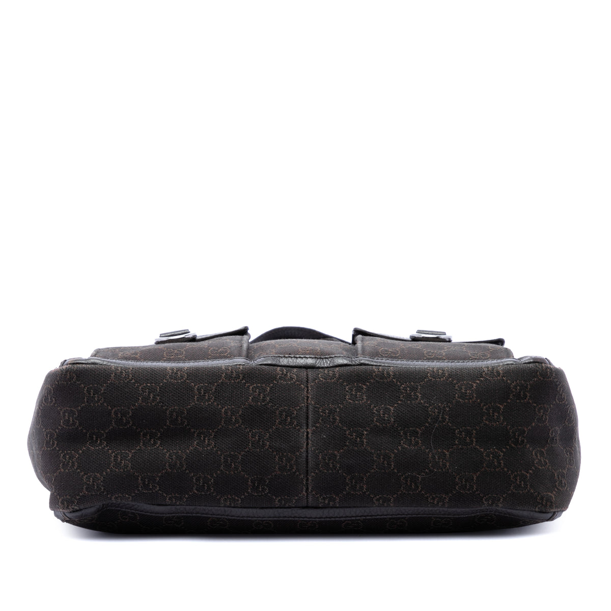 Tote Bag Abbey D-Ring Denim Brown (Pre-Owned)