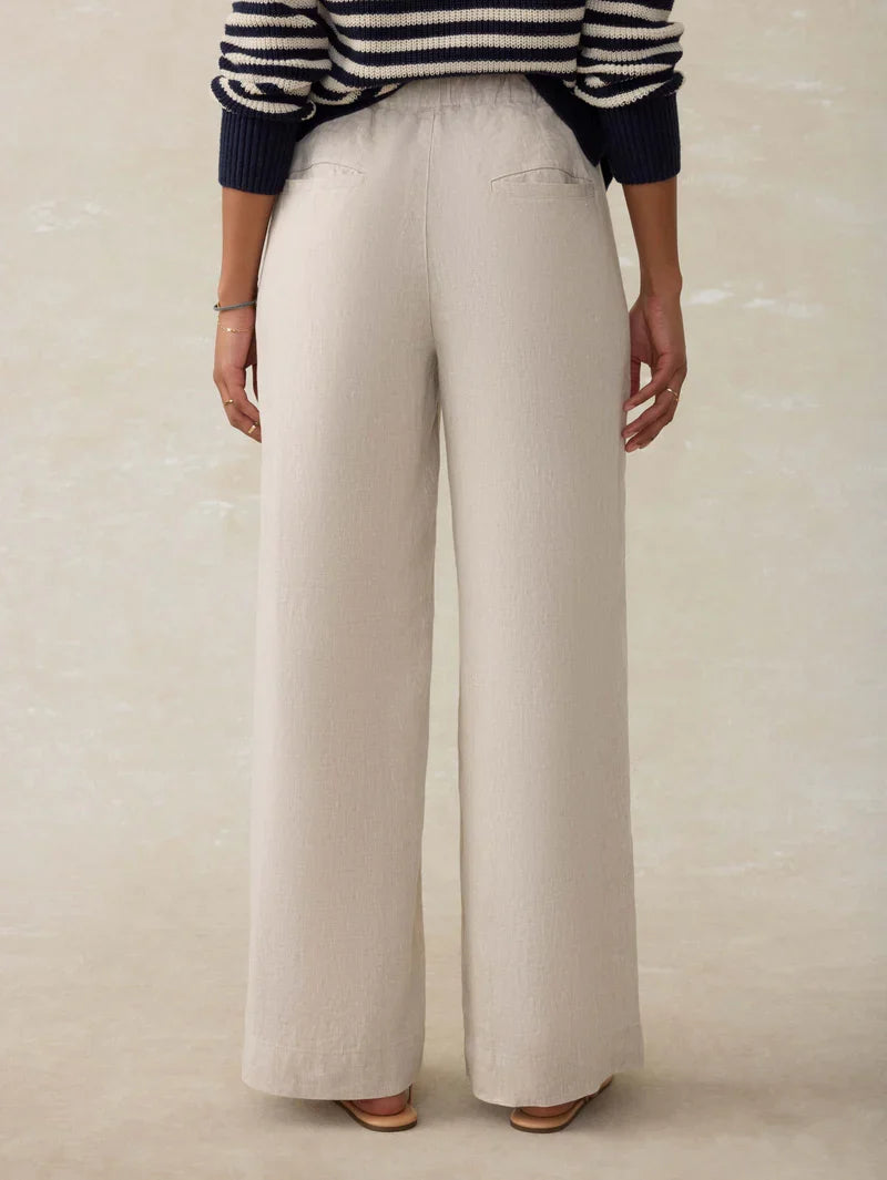Faherty Sun Strider Linen Pant