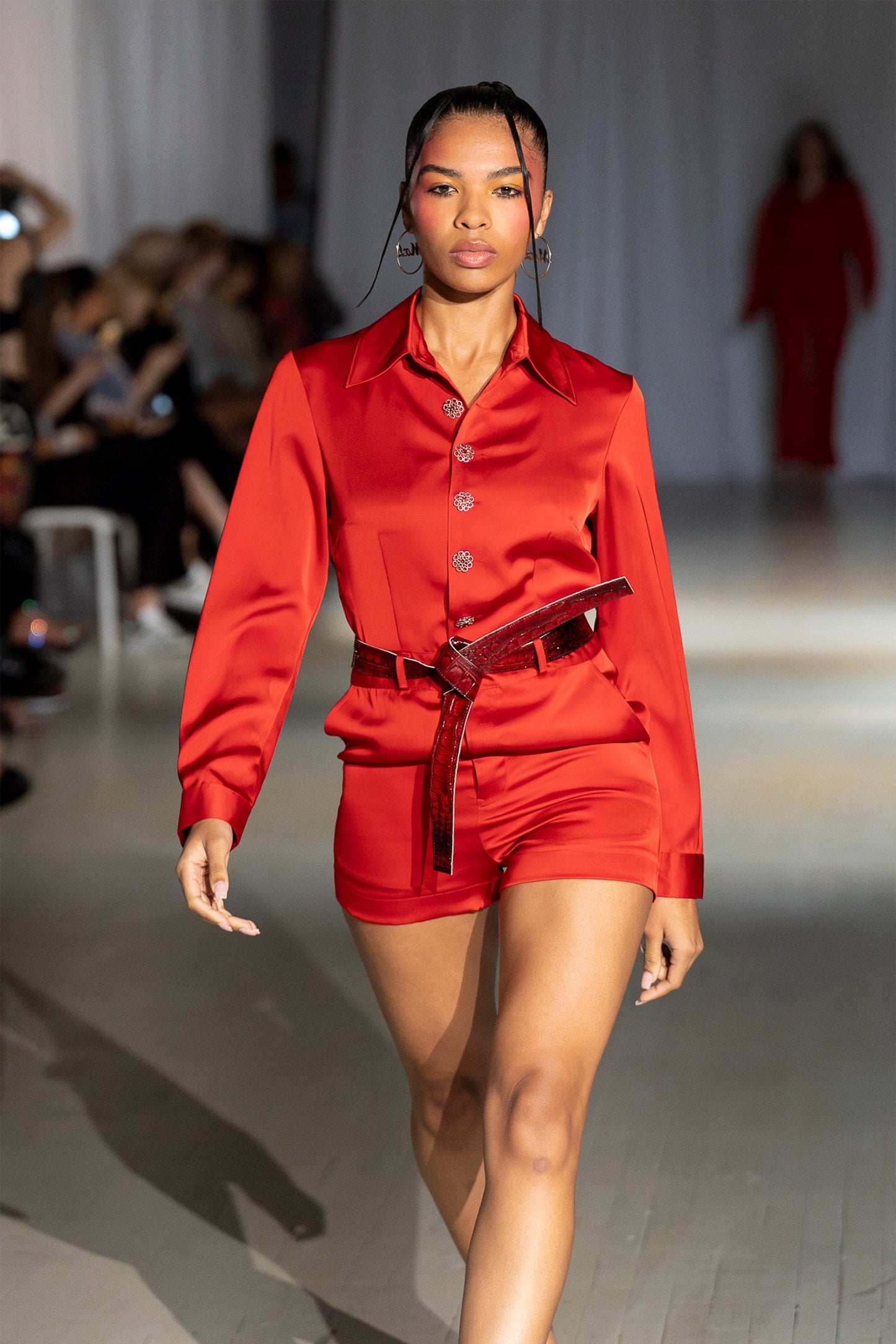 Valentina Tailored Short Romper