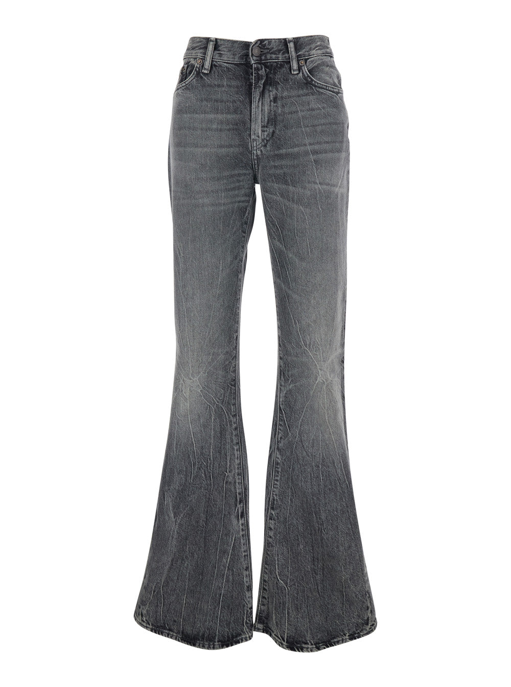 Bootcut Jeans in Grey