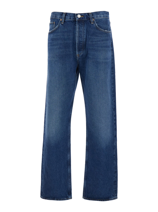 Jeans 90s Five-Pocket Blue Denim