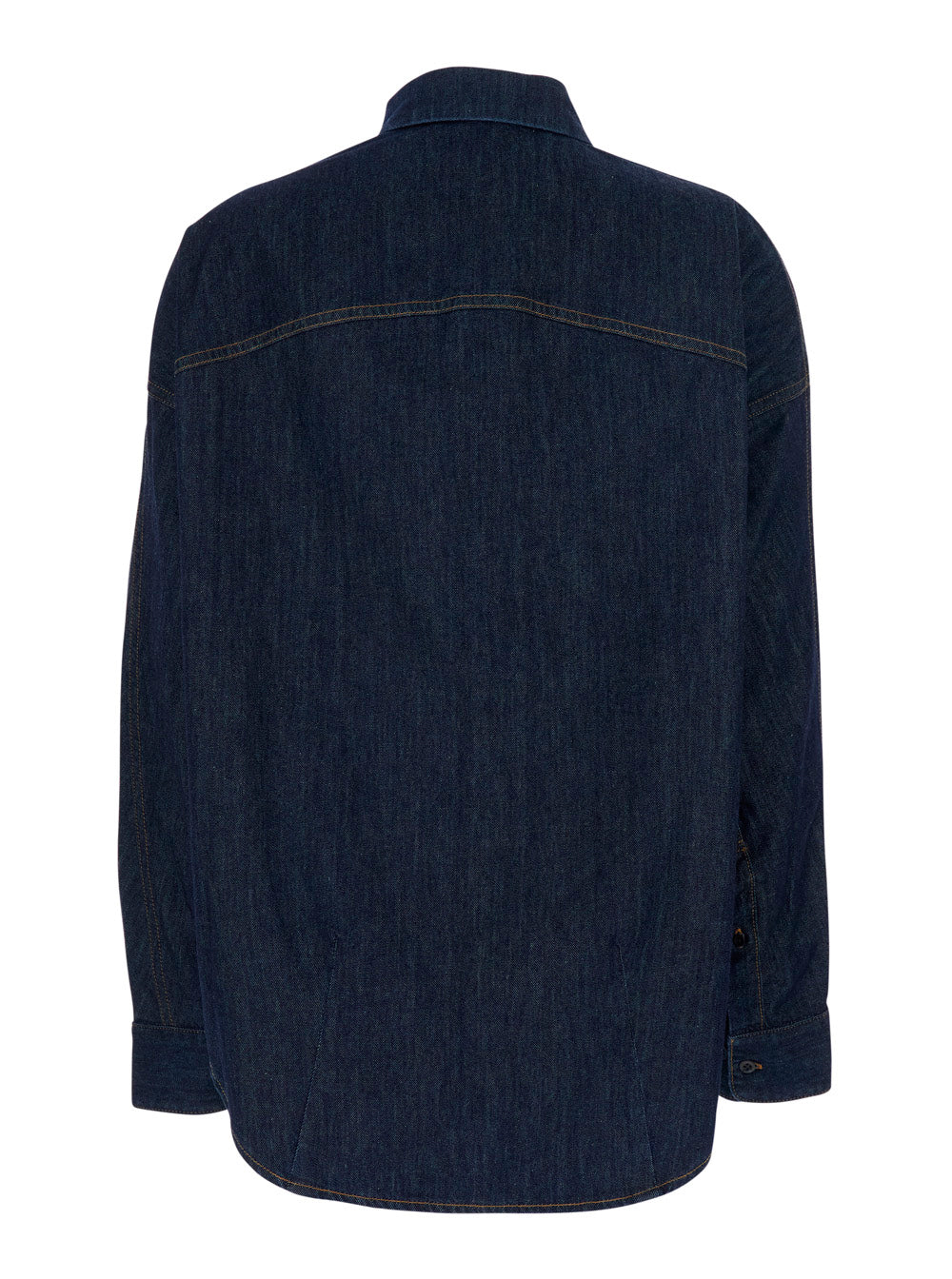 Dries Van Noten Shirt Casio Blue Denim, view 2