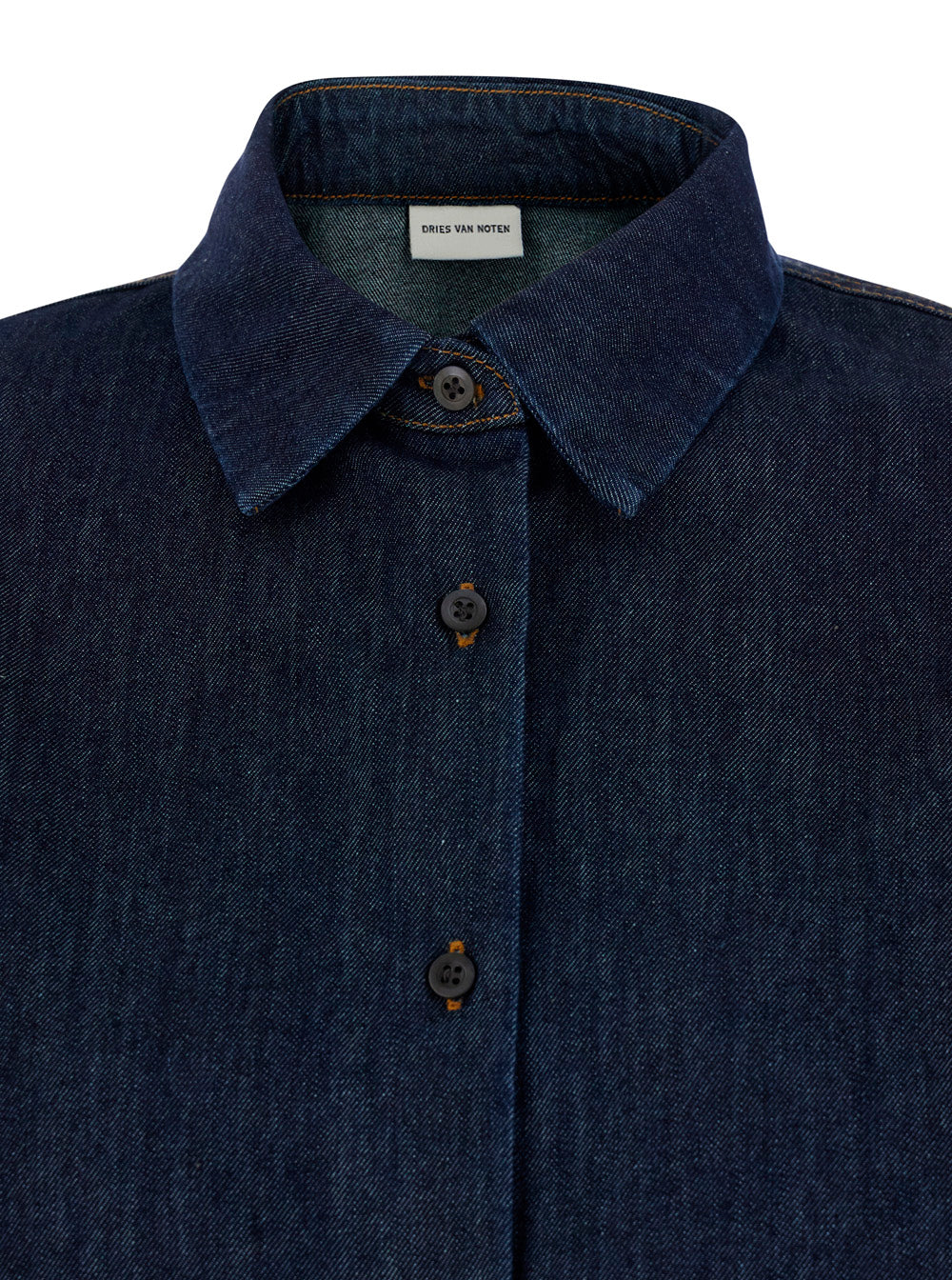 Dries Van Noten Shirt Casio Blue Denim, view 3