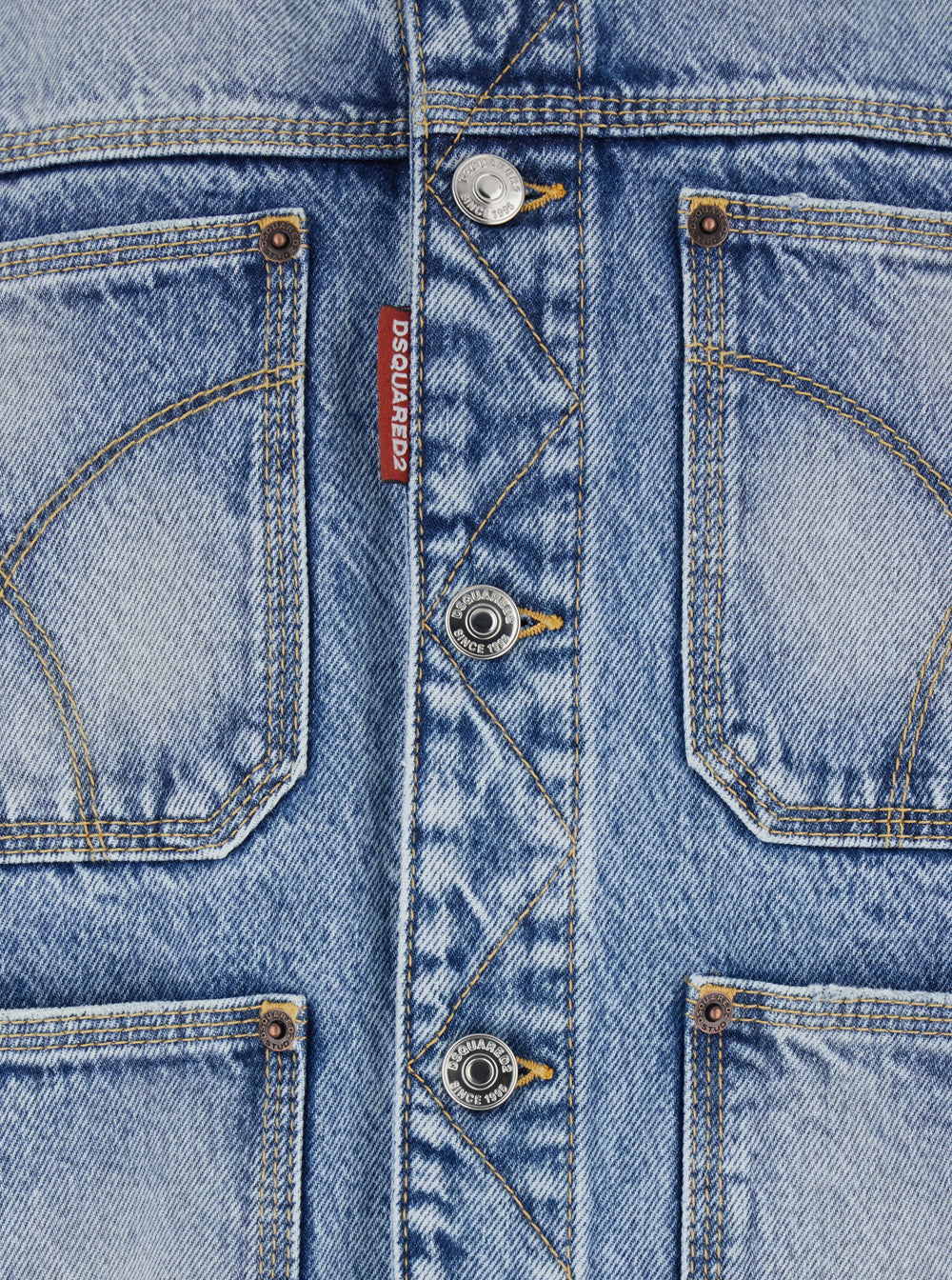 DSQUARED2 Denim Jacket Light Blue, view 3