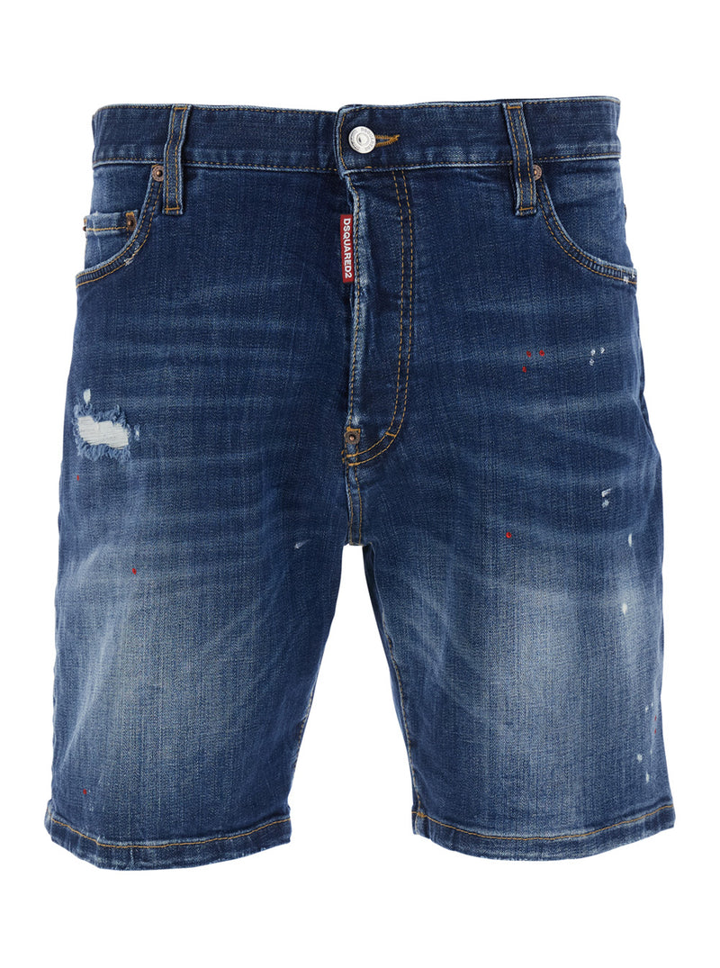 DSQUARED2 Shorts MARINE Blue Denim