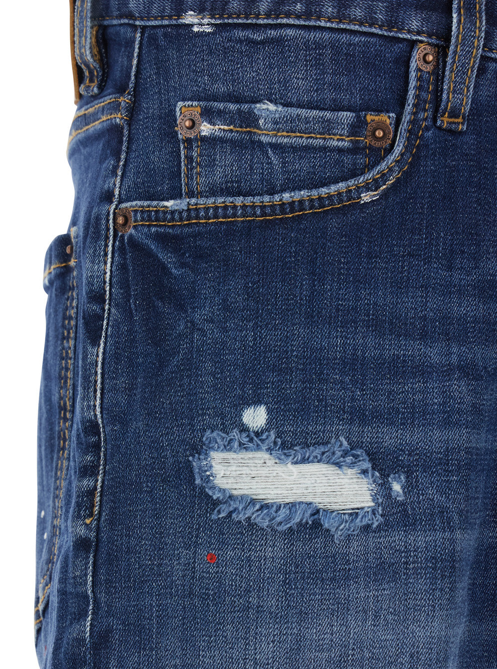 DSQUARED2 Shorts MARINE Blue Denim, view 3
