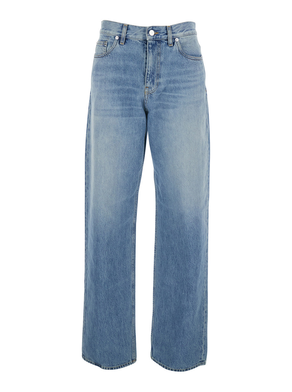 Jeans Five-Pocket Blue Denim