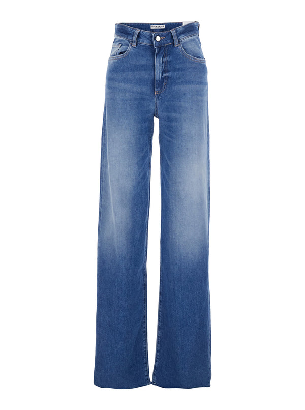Joia Wide Jeans in Blue