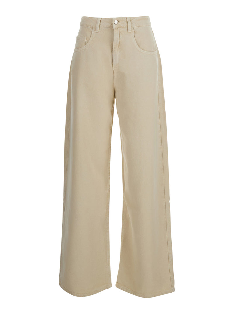 Jeans Beige Cotton