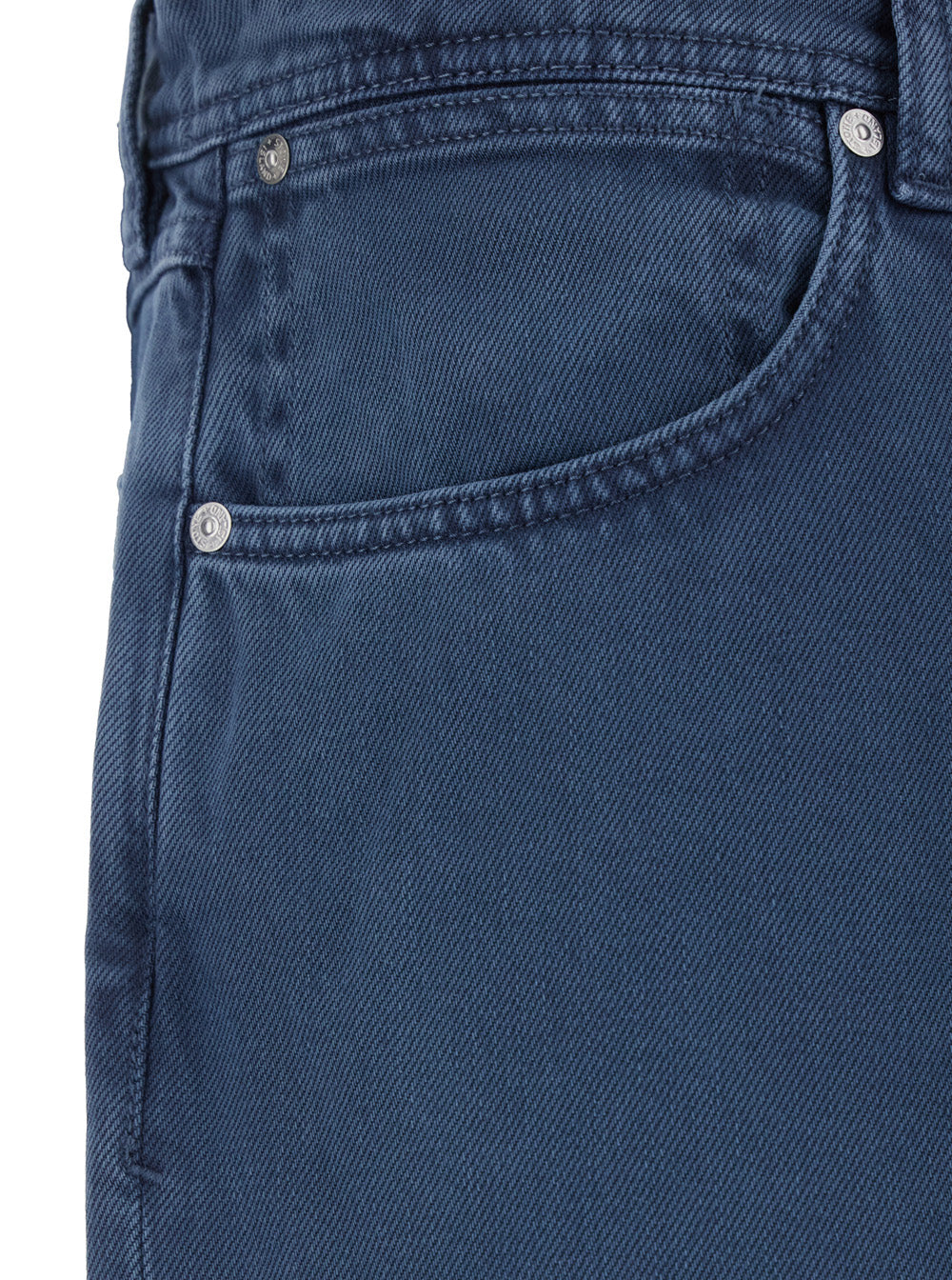 Relaxed Jeans with Contrast Stitching
