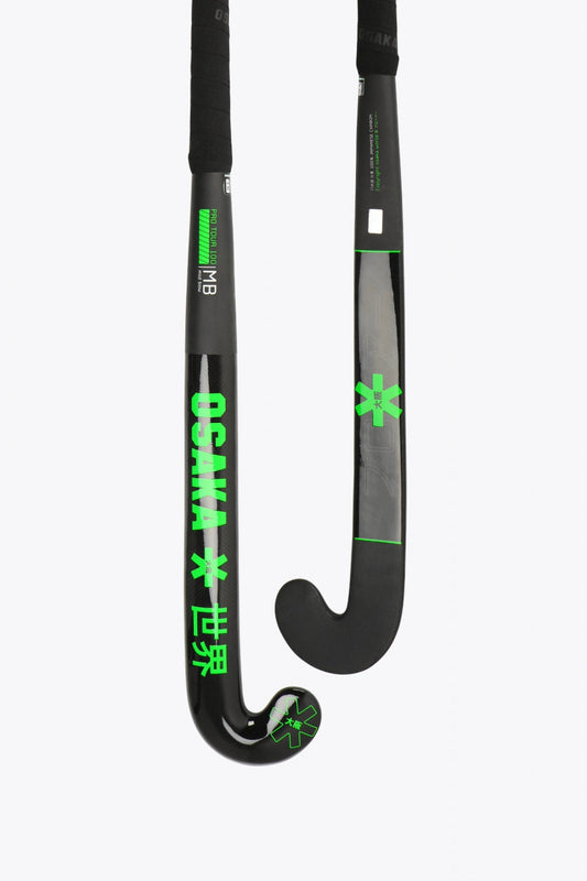 Osaka Field Hockey Stick Pro Tour 100 - Mid Bow | Iconic Black