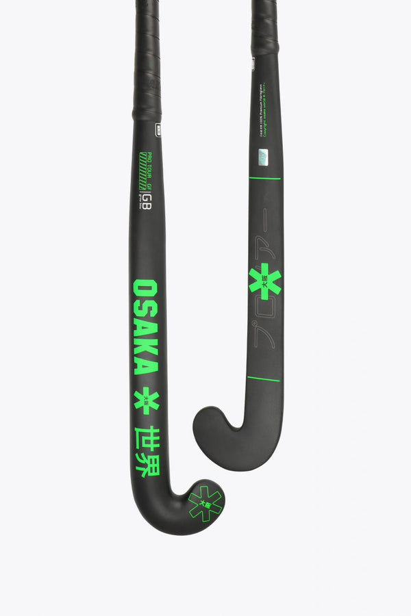 Osaka Field Hockey Stick Pro Tour GF - Grow Bow | Iconic Black