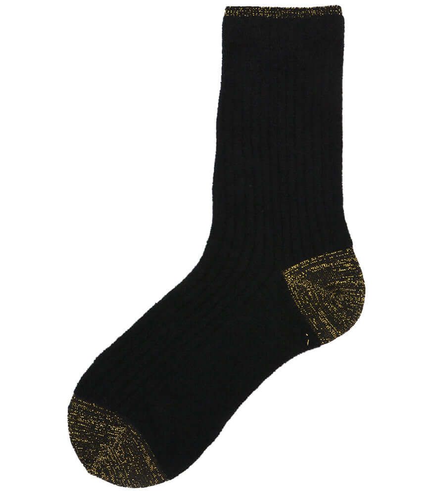 Alto Milano Black Susan Short Socks