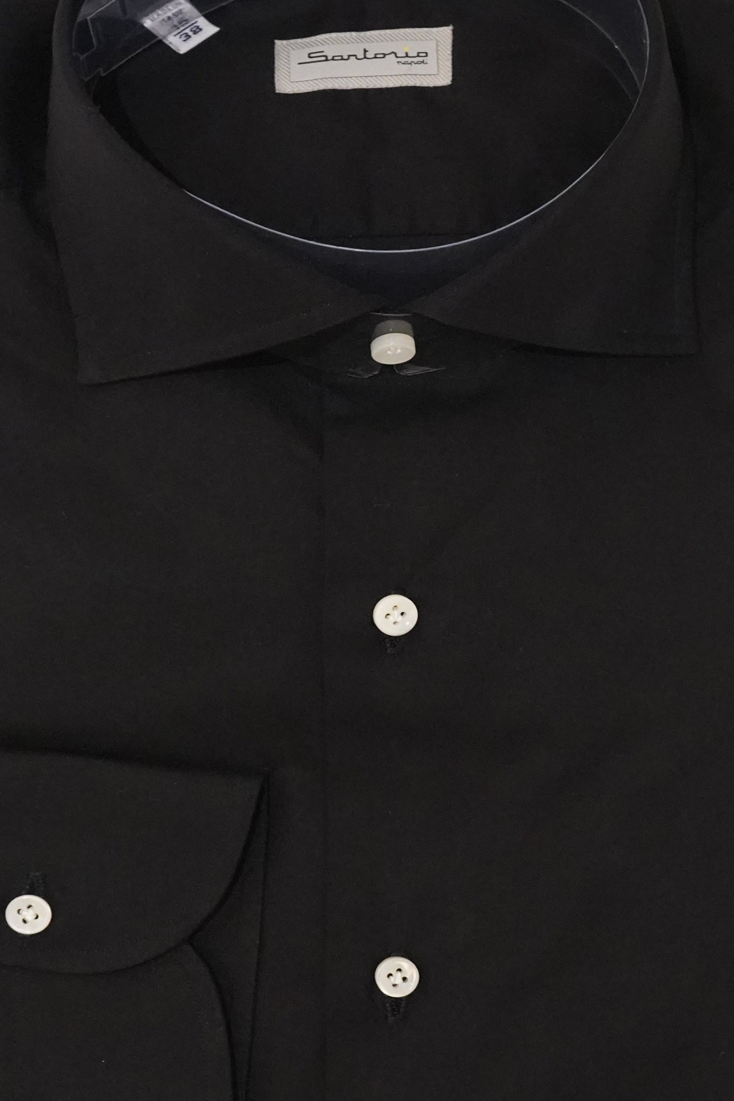 Sartorio Solid Cotton Dress Shirt