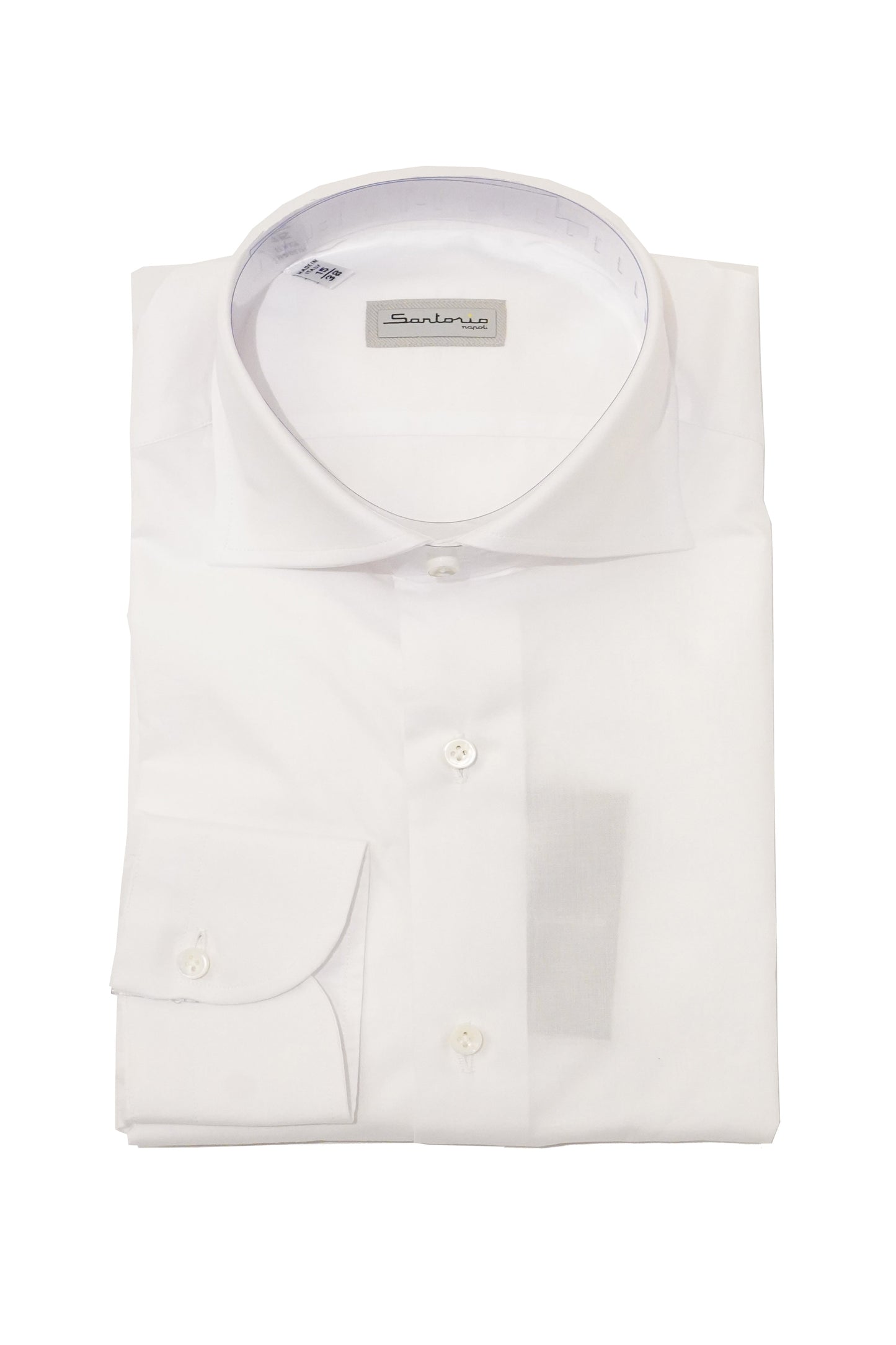 Sartorio Solid Cotton Dress Shirt