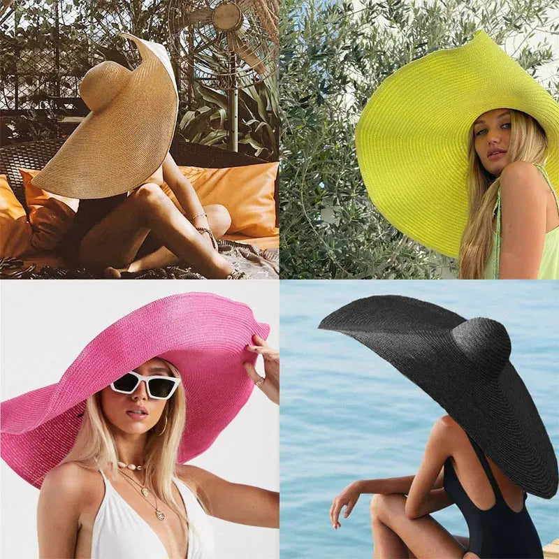 Sexikinis Swim Wide Brim Sun Hat Women's Outdoor UV Protection Summer Hat
