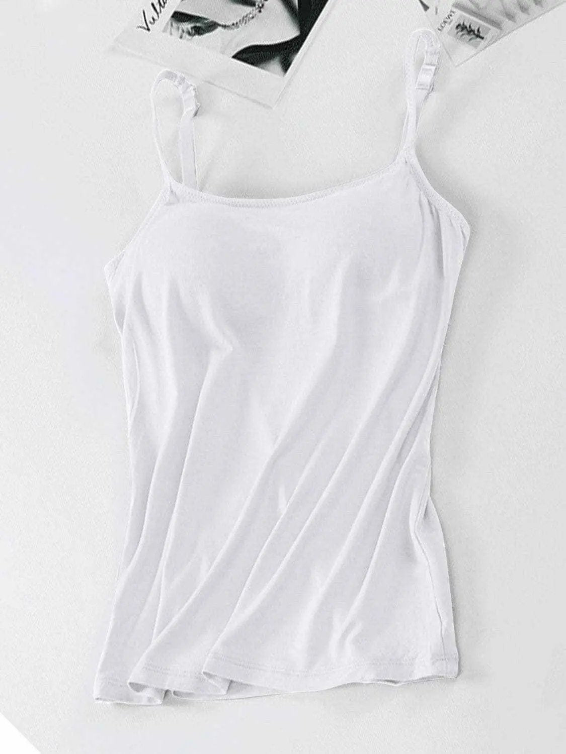Trendsi just arrived - Scoop neck cami with adjustable straps
