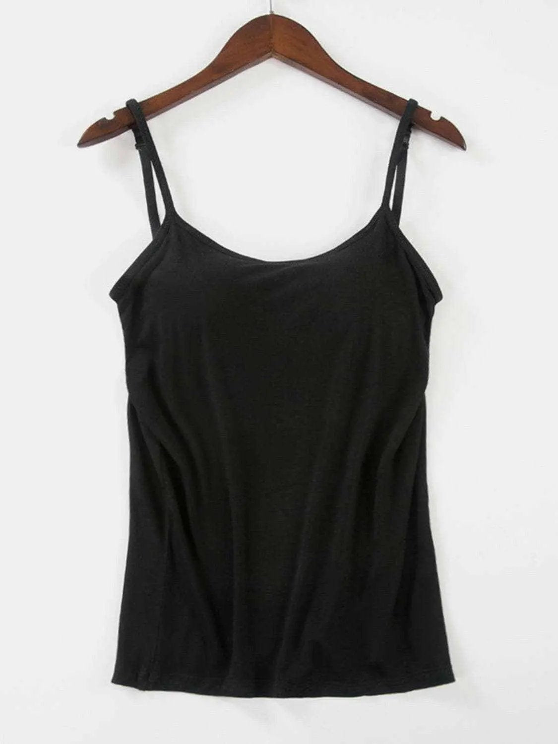 Trendsi just arrived - Scoop neck cami with adjustable straps