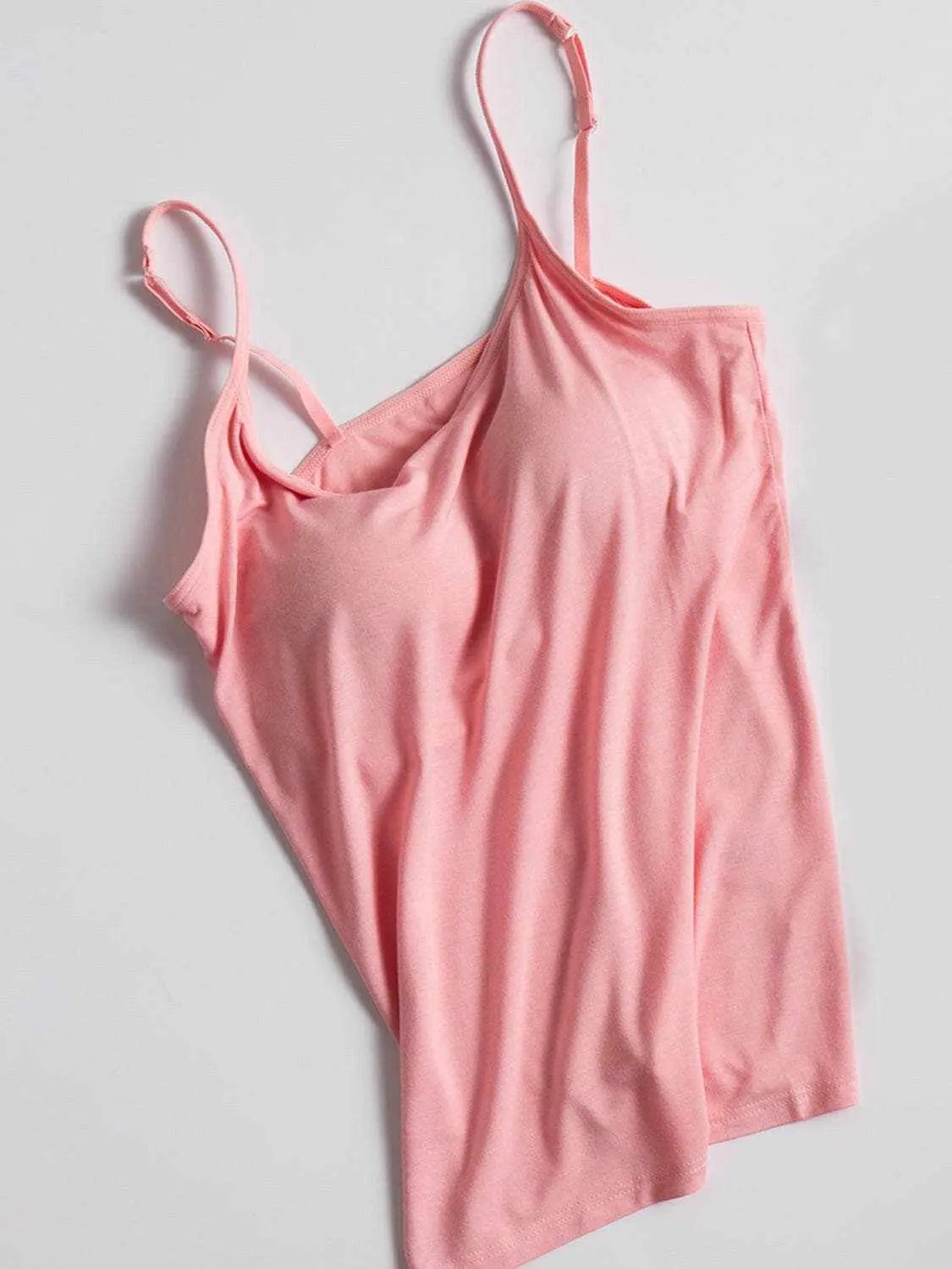 Trendsi just arrived - Scoop neck cami with adjustable straps