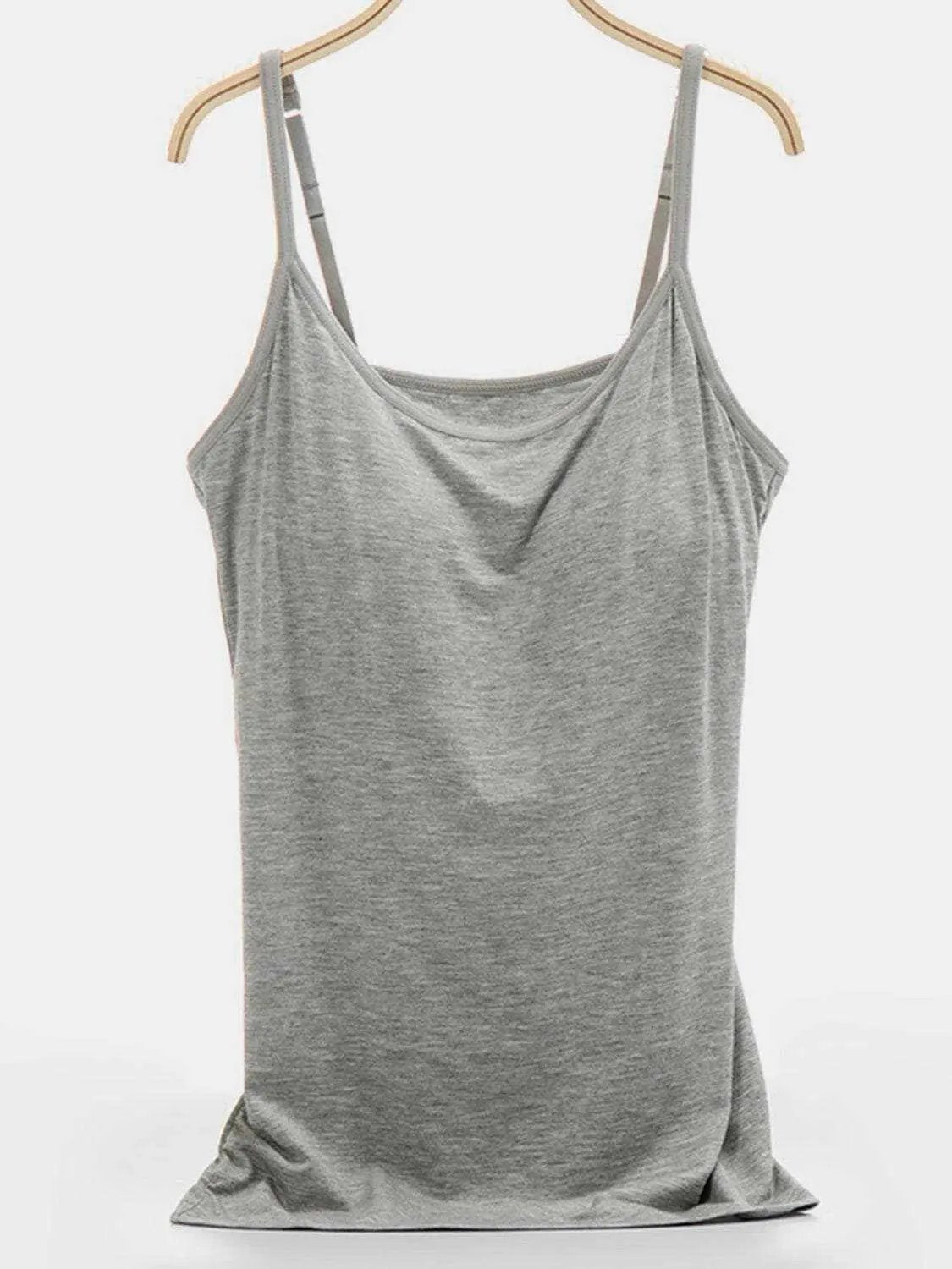 Trendsi just arrived - Scoop neck cami with adjustable straps