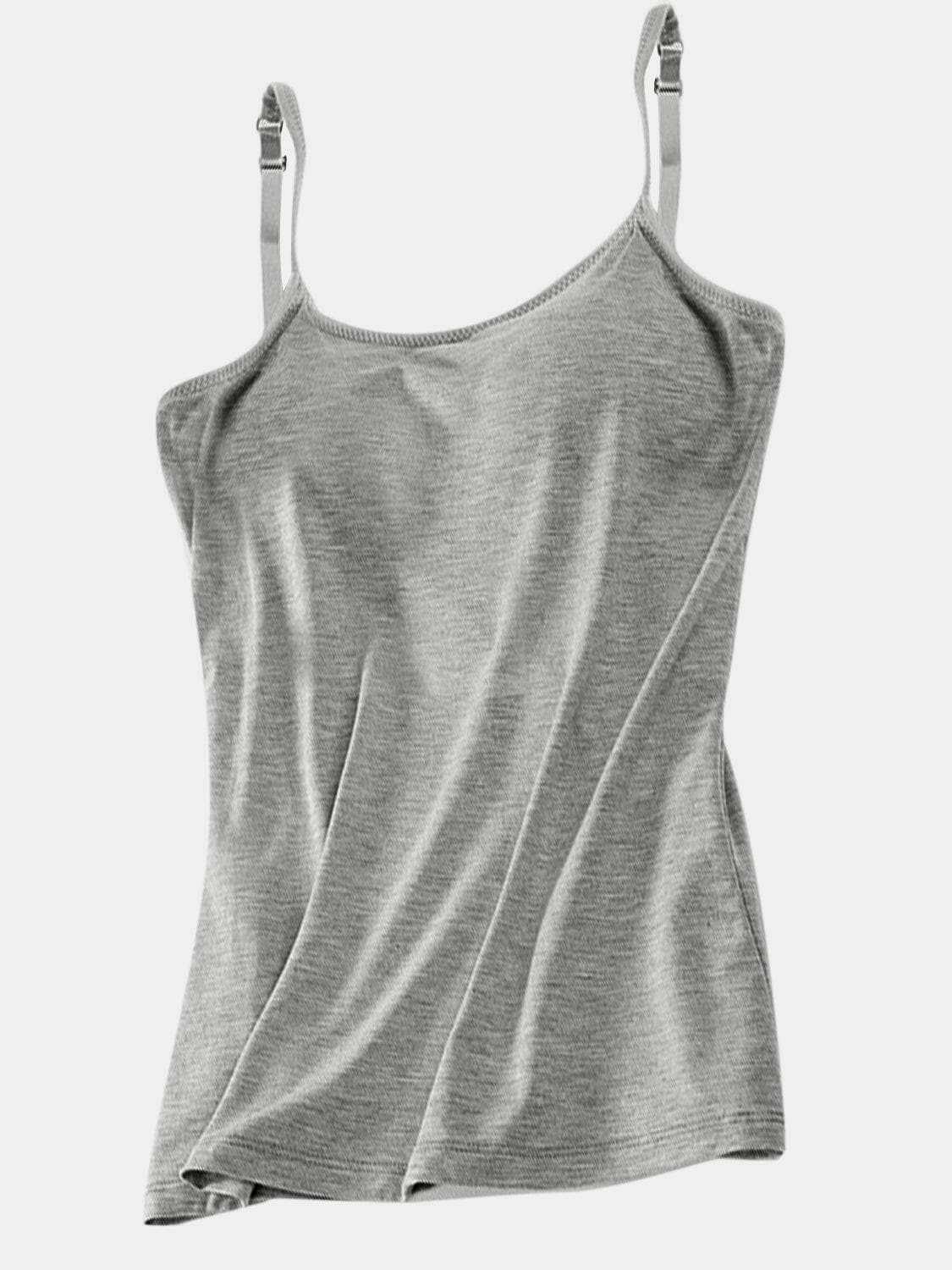 Trendsi just arrived - Scoop neck cami with adjustable straps