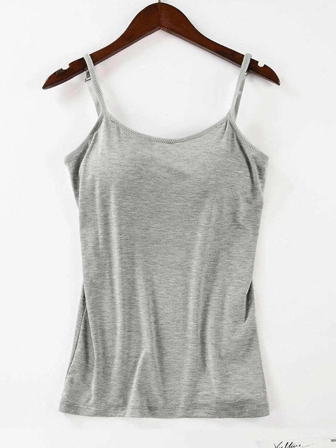 Trendsi just arrived - Scoop neck cami with adjustable straps