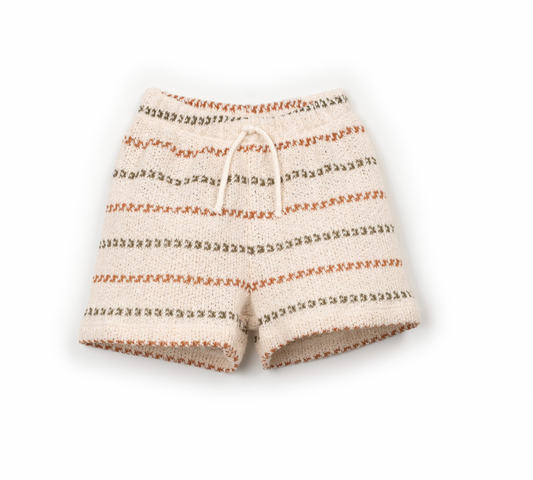 Play Up - Baby Striped Jersey Shorts