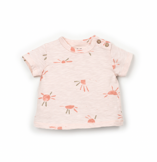Play Up - Baby Printed Flame Jersey T-Shirt & Leggings